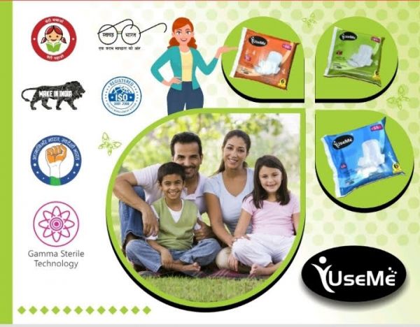 UseMe Sanitary Pad (XL-6  Pads)
