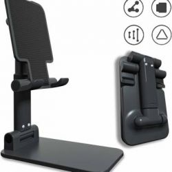 Foldable Desktop Phone, Tablet Holder with Angle & Height Adjustments. 