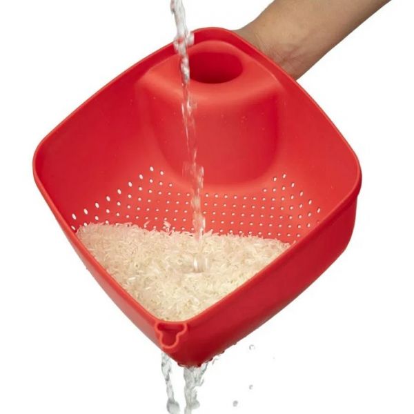 Wash and Store Basket I Kitchen Basket for Multipurpose Cleaning Storing and Refining with Handle Colander