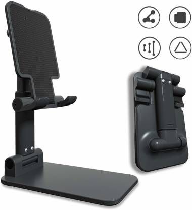 Foldable Desktop Phone, Tablet Holder with Angle & Height Adjustments. 
