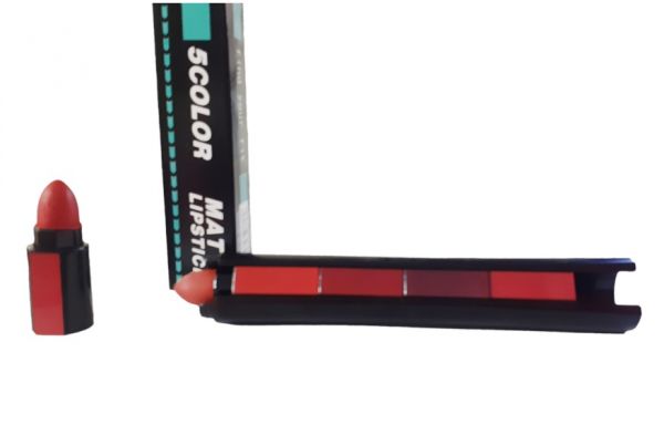 Fitme Red 5 In 1 Lipstick