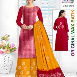 Wax Batik Dress Material 