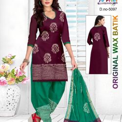 Wax Batik Dress Material 