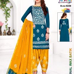 Jam Wax Batik Dress Material 