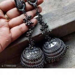 Stylish  oxidized jhumka