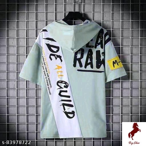 Triffany Printed Tees With Hood Tshirts  