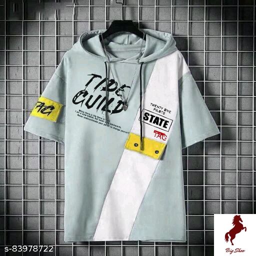 Triffany Printed Tees With Hood Tshirts  