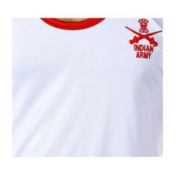 Sando Sleeveless T-Shirt With Indian Army Print