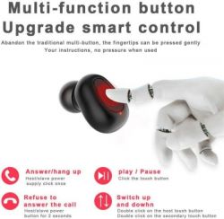 WOF In the Ear Single Ear TWS-L21 Headphone Wireless Earphone Bluetooth Headset  Model Name :WOF In the Ear Single Ear TWS-L21 Headphone Wireless Earphone  Color :Black  Headphone Type :True Wireless  Inline Remote :Yes  Sales Package :1 x L21 Pair Wireless Bluetooth Earbuds (Left & Right), 1 x Magnetic Charging Case, 1 x USB Cable, 1 x User Manual  Connectivity :Bluetooth  Headphone Design :Earbud  7 Days Replacement Policy, No questions asked.