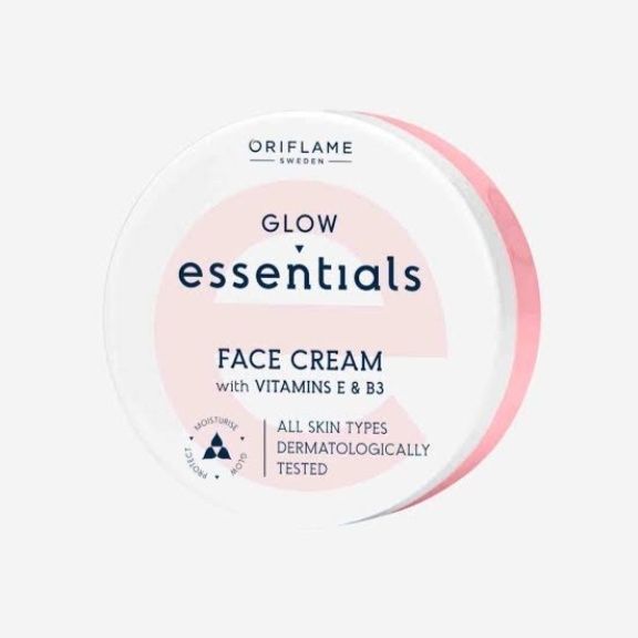 Essentials Glow Face Cream with Vitamin E & B3 