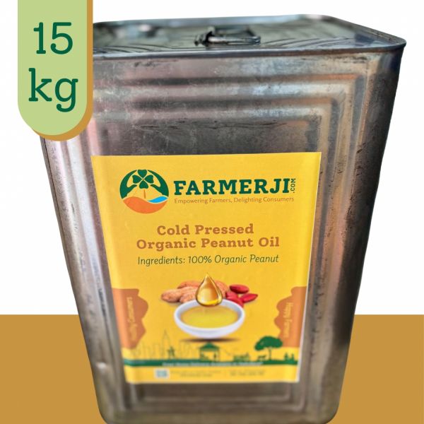 Organic Groundnut Oil - 15kg