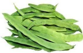 Green Flat Beans (Broad Beans/ Val Papdi) 