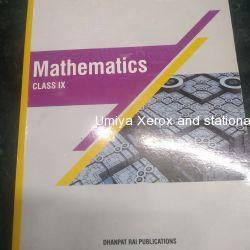 Std 9 mathematics R D Sharma