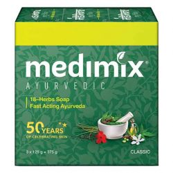 medimix ayurvedic 18-herbs classic soap 125 gm