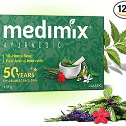 medimix ayurvedic 18-herbs classic soap 125 gm