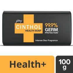 cinthol confidence + germ protection soap 100gm