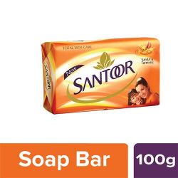 santoor sandal and turmeric soap 100 gm