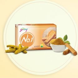 godrej no 1 sandal and turmeric soap 100gm