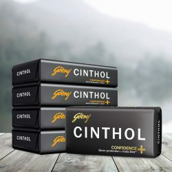 cinthol confidence + germ protection soap 100gm