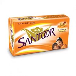 santoor sandal and turmeric soap 100 gm