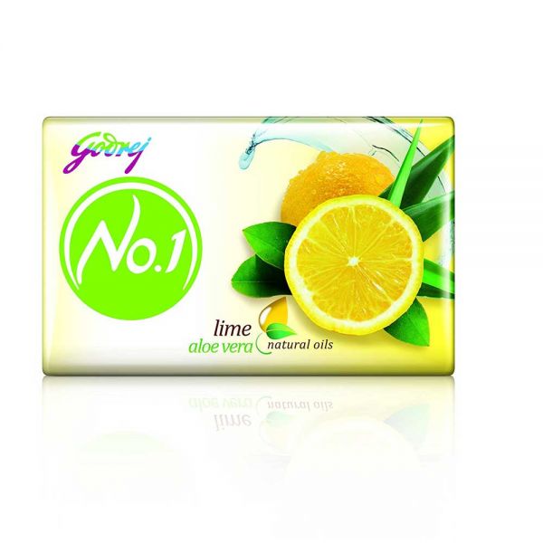 godrej no.1 lime and aloe vera soap 63gm