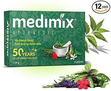 medimix ayurvedic 18-herbs classic soap 125 gm