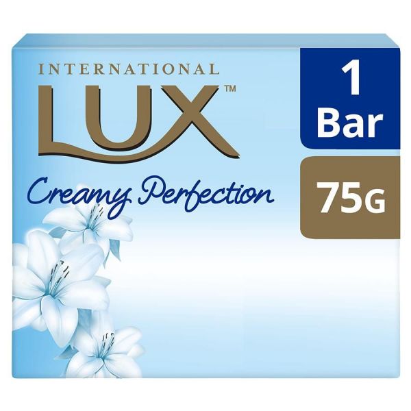 lux international creamy perfection bar soap 75 g