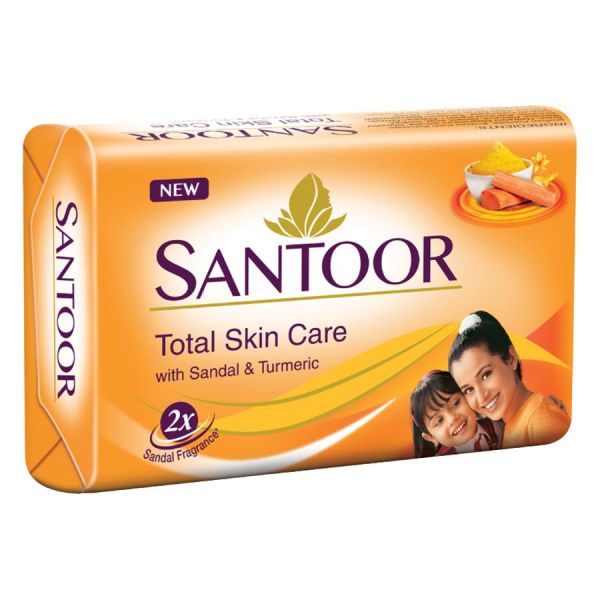 santoor sandal and turmeric soap 100 gm