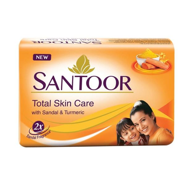 santoor sandal and turmeric soap 100 gm