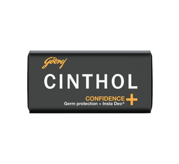 cinthol confidence + germ protection soap 100gm