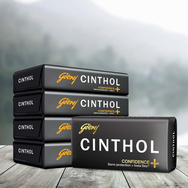 cinthol confidence + germ protection soap 100gm