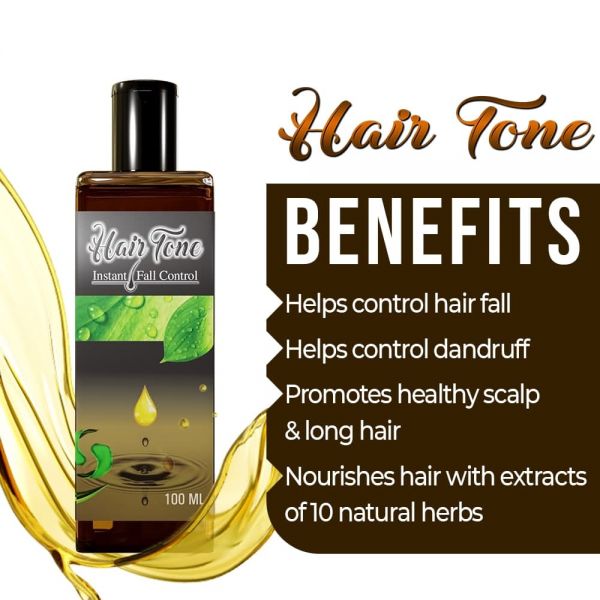 Pharma Science Natural Hair Oil for Hair Fall Control & Growth | Repairs Damage & Hair Thinning -100ml