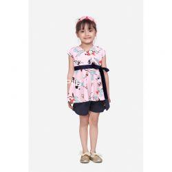 Sky blue designer sherwani with Dhoti pants