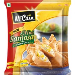 cheese corn samosa