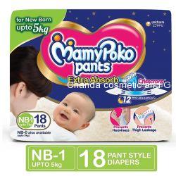 Mamypoko pants  extra absorb diaper NB18