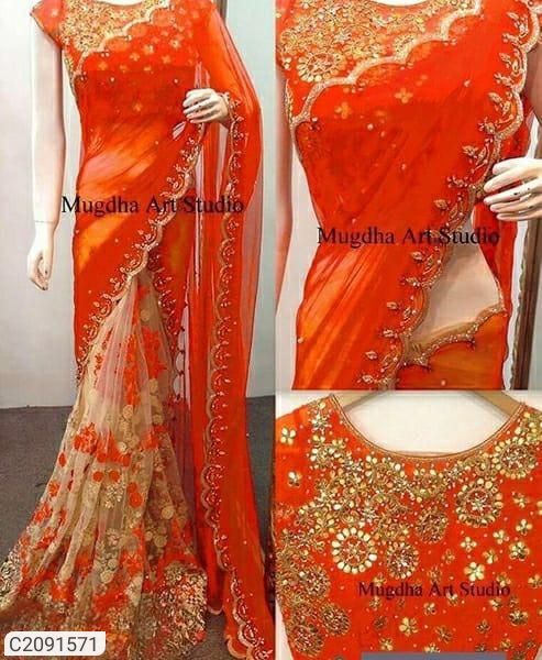 Net Saree 