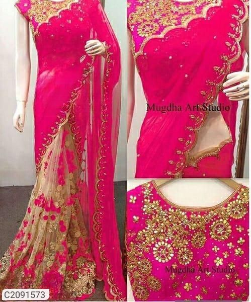 Net Saree 