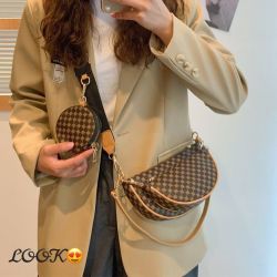 3 psc Set Designer Stylish Bags