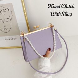 imported Hand Clutch with Side Sling Bag