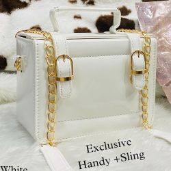 SABYASACHI NEW SLING LEATHER PARTY BAG