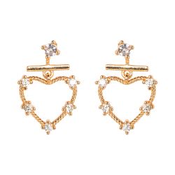 Heart Shape Stylish Earrings