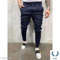 FNF Black Solid Ankle Length Slim Fit Men's Track Pant Name: FNF Black Solid Ankle Length Slim Fit Men's Track Pant Fabric: Polyester Pattern: Solid Net Quantity (N): 1 Sizes:  30 (Waist Size: 30 in, Length Size: 35 in)  32 (Waist Size: 32 in, Length Size: 36 in)  34 (Wn) 