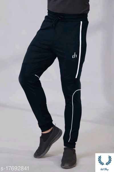 Four Way Lycra Jogger Name: Four Way Lycra Jogger Fabric: Lycra Pattern: Solid Sizes:  30 (Waist Size: 29 in, Length Size: 39 in, Hip Size: 40 in)  32 (Waist Size: 30 in, Length Size: 40 in, Hip Size: 41 in)  34 (Waist Size: 31 in, Length Size: 41 in, Hip Size: 42) 