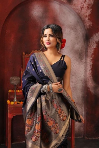 MERCURY pure soft silk saree