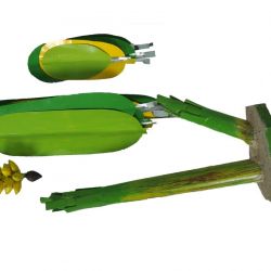 simonart and printing banana tree handicraft home decor