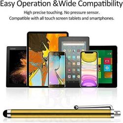 DORRON Universal Capacitive Stylus Pens for Touch Screens Devices Compatible with Kindle iPad iPhone Android Mobile Samsung (Pack of 1, Multicolor)
