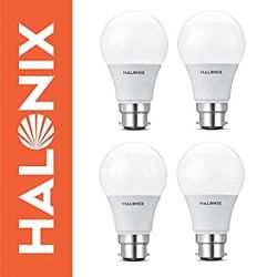 Halonix Astron Plus B22 9-Watt LED Bulb (Cool White) - Pack of 4