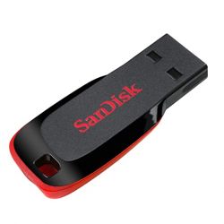SanDisk Cruzer Blade 16 GB USB 2.0 Pen Drive (Red)