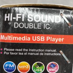 Multimedia USB Player Double IC Hi-Fi Sounds