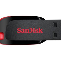 SanDisk Cruzer Blade 16 GB USB 2.0 Pen Drive (Red)
